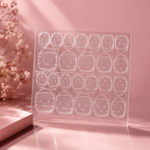 Plaquette de patchs adhésifs pour Press-On Nails